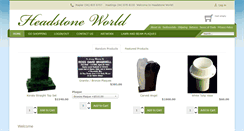 Desktop Screenshot of headstoneworld.co.nz