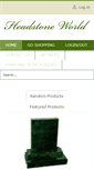 Mobile Screenshot of headstoneworld.co.nz